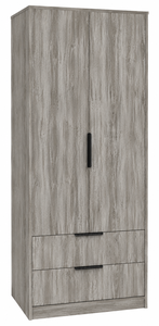 Harbin Contract 2 Door 2 Drawer Wardrobe