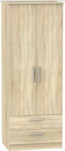 Sterling 2 Door 2 Drawer Wardrobe