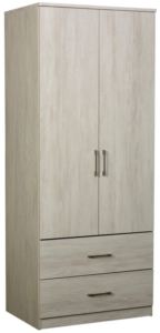 Sterling 2 Door 2 Drawer Wardrobe