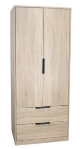 Harbin Contract 2 Door 2 Drawer Wardrobe