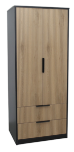 Harbin Contract 2 Door 2 Drawer Wardrobe
