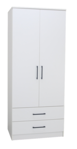 Sterling 2 Door 2 Drawer Wardrobe