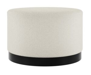 Lexis Large Pouffe White