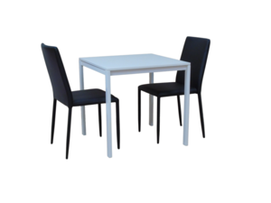 Milan 2 seat Dining set