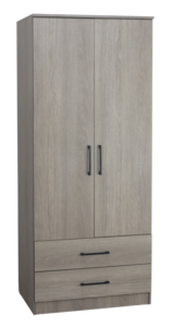 Sterling 2 Door 2 Drawer Wardrobe
