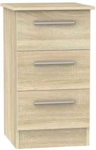 Sterling 3 Drawer Bedside