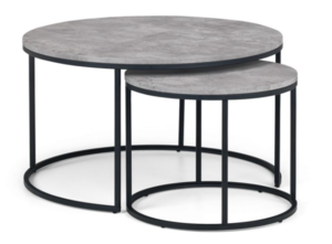 Straten Round Coffee Table Nest