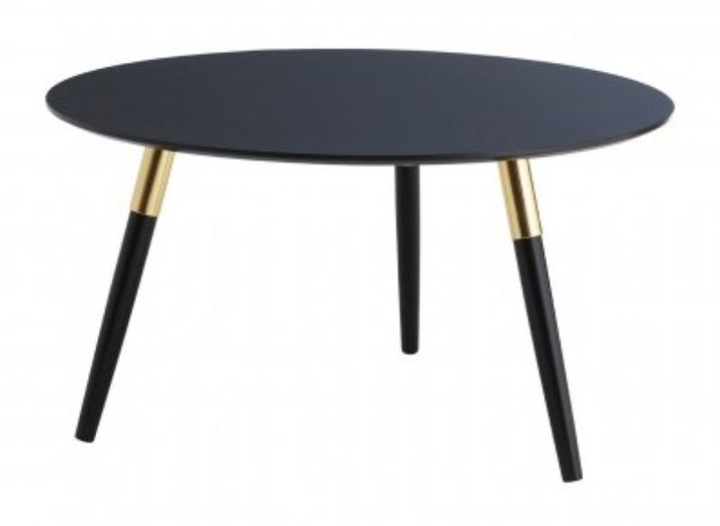 Nosta Coffee Table Black and gold
