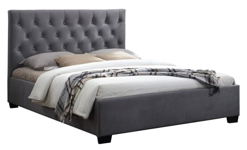 Colonel 4'6 Bed Frame Grey