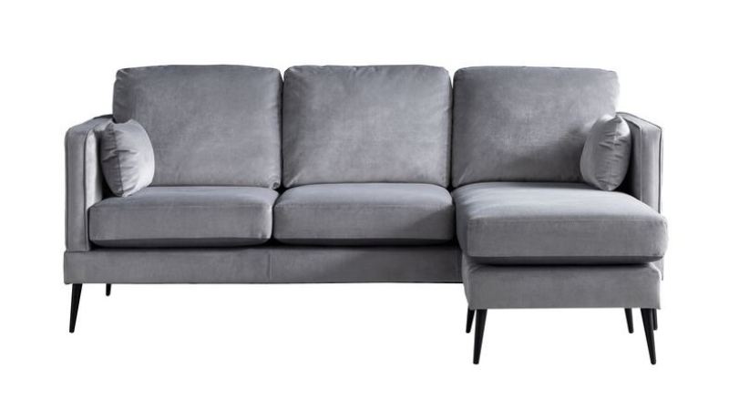 Anton Universal Corner Sofa Grey