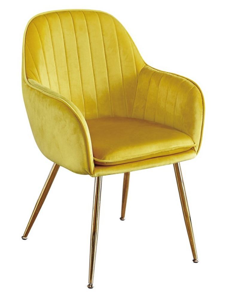 Cara Dining Chair Yellow