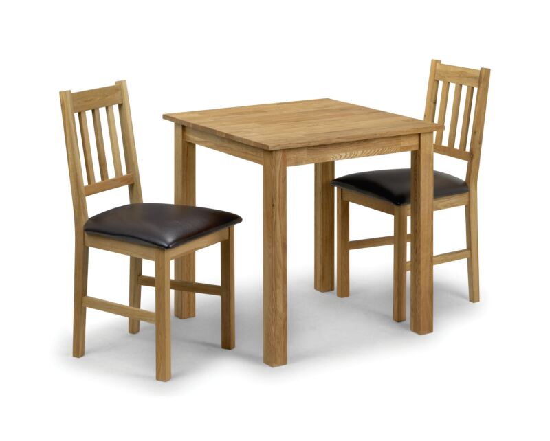 Coxmoor 2 Seat Dining Set Oak