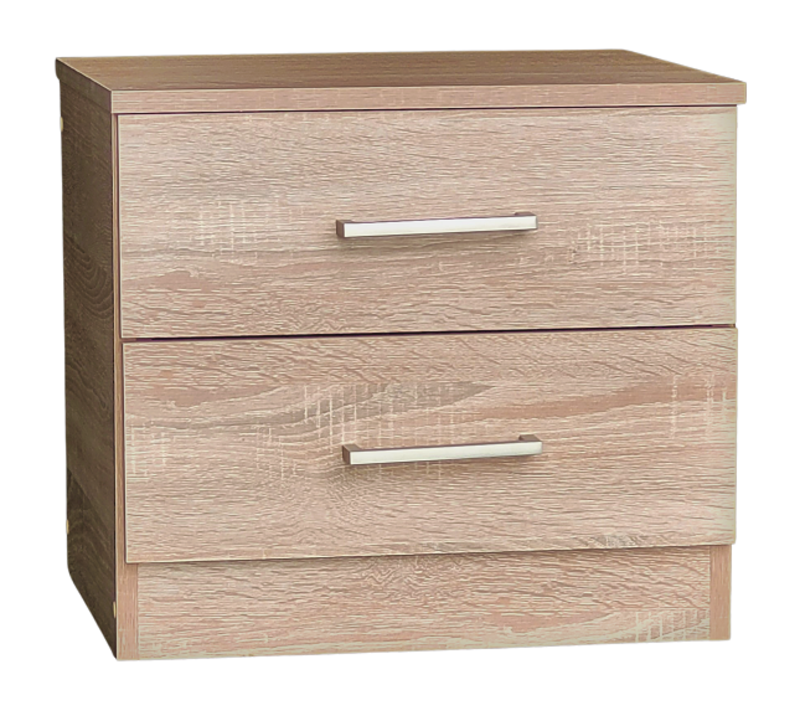 Essential 2 Drawer Bedside Sonoma Oak