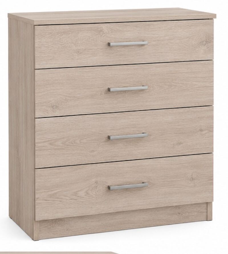 Essential 4 Drawer Chest Sonoma Oak