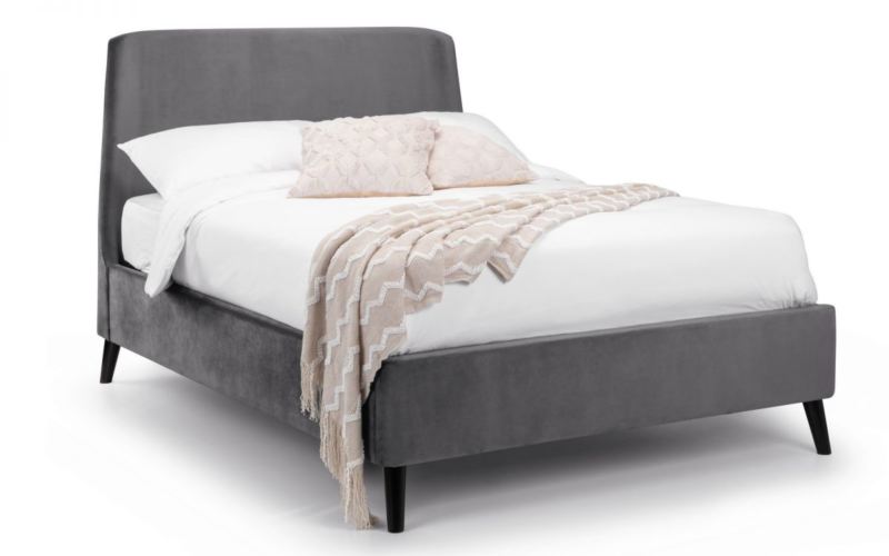 Florence Double Bed Frame Grey