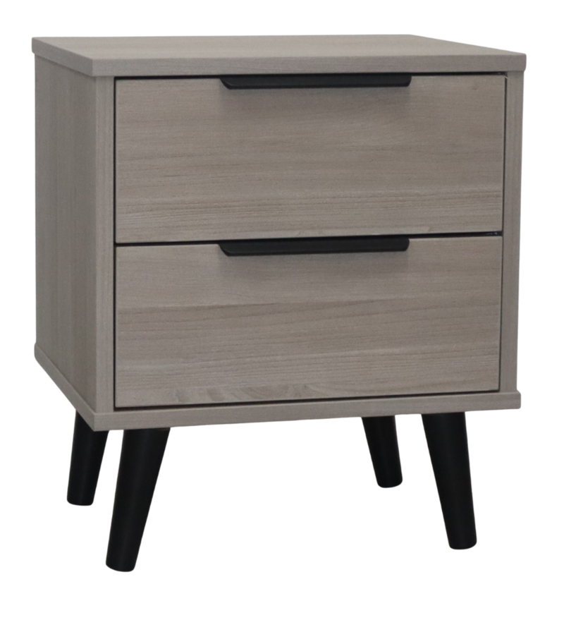 Harbin Contract 2 Drawer Bedside Nordic Oak