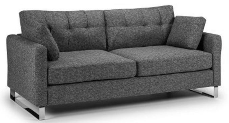 Hera 3 Seat Sofa Grey