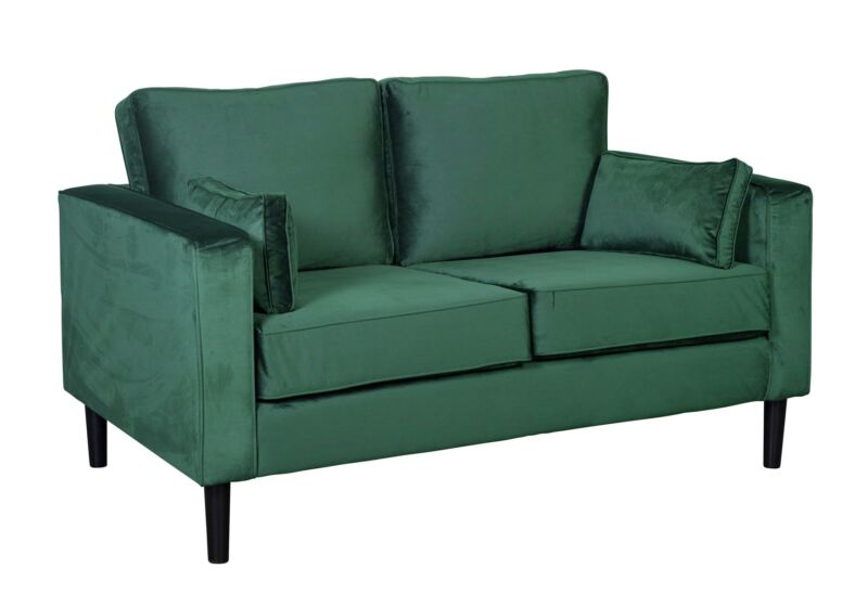 Howard 2 Seat Sofa Green Velvet