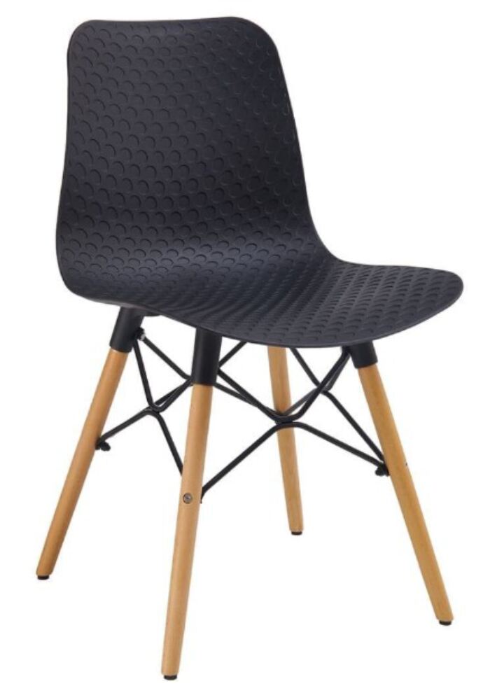 Levi Contract Dining Chair Black