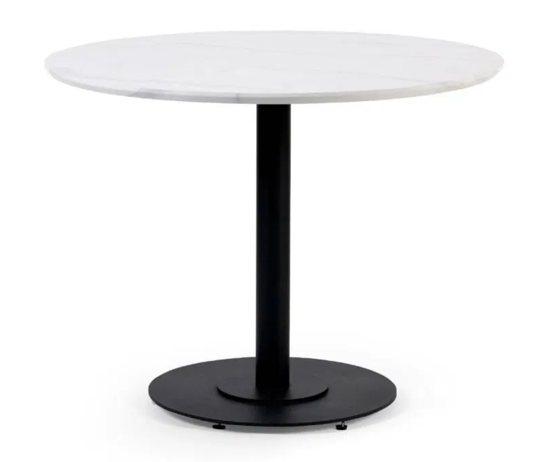 Louis 4 Seat Dining Table White