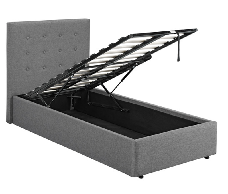 Lucca Single Plus Bed Frame Grey