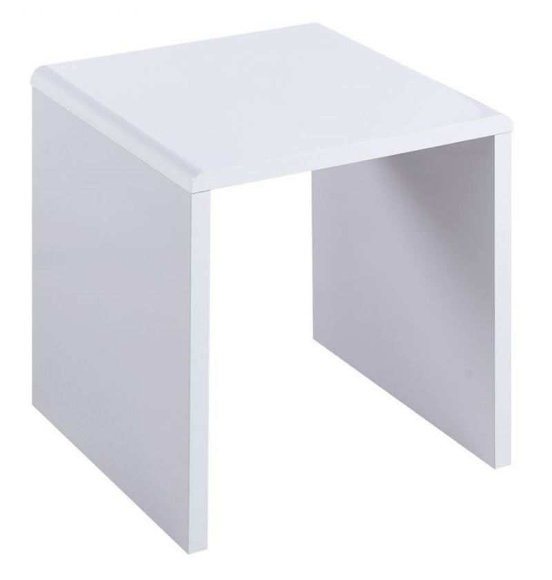 Times Square Lamp Table White