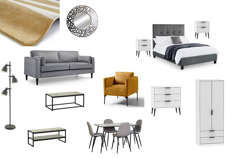 Marble Furniture Package One Bed