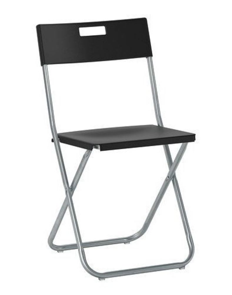 Milan Desk Chair Black
