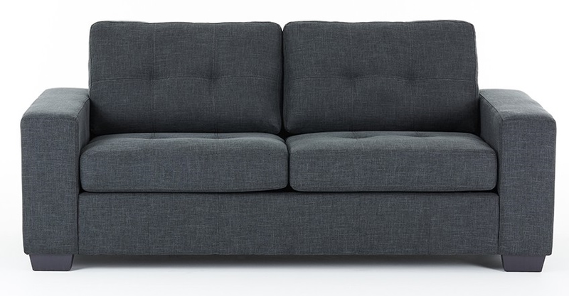Olivia 3 Seat Sofa Grey