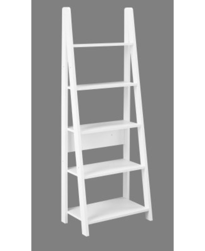 Oslo Ladder Bookcase White