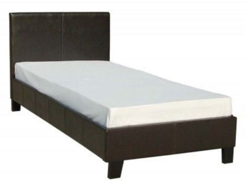 Prado Single Bed Frame Black - One Size