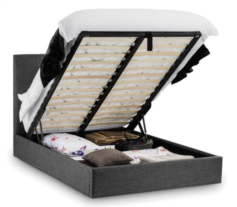 Sorrento 5'0 Storage Bed Grey