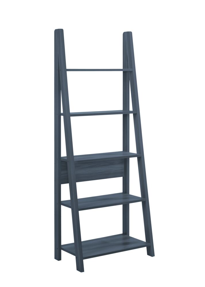 Oslo Ladder Bookcase Charcoal