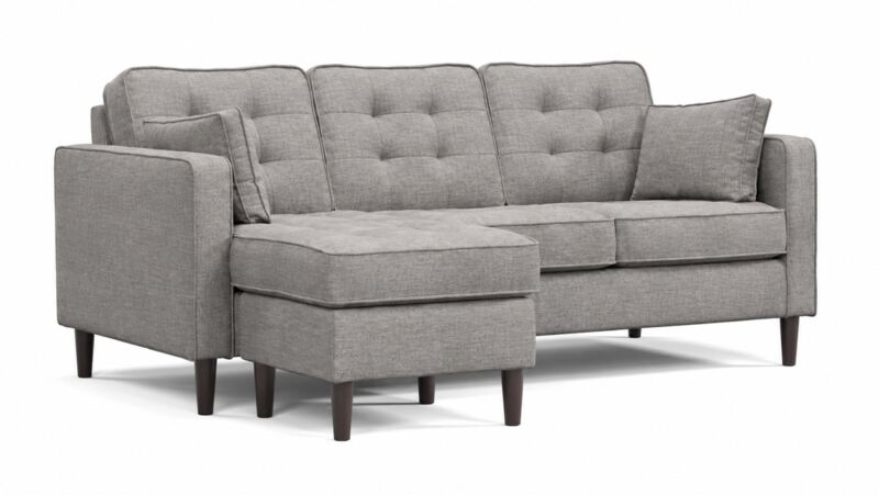 Tokyo Universal Corner CRIB 5 Sofa Pewter