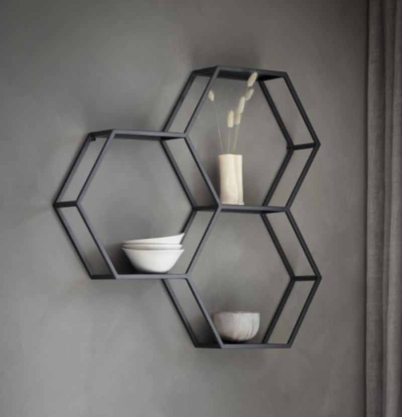 Hexagon Wall Unit - Instore Direct