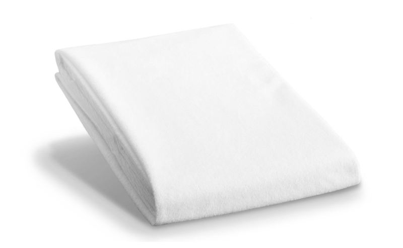 Double Waterproof Mattress Protector White - One Size