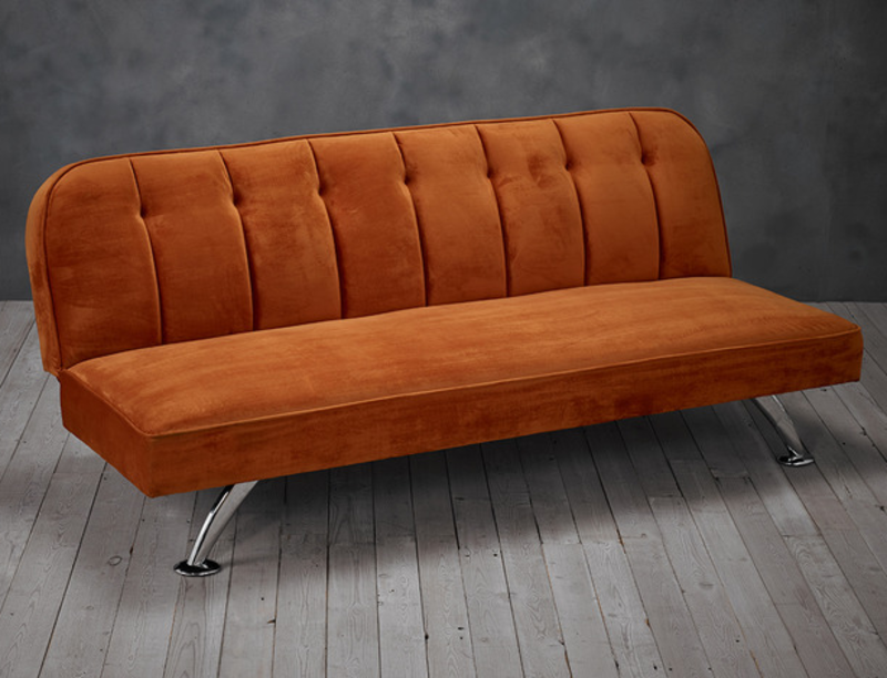 Rigton Sofa Bed Orange