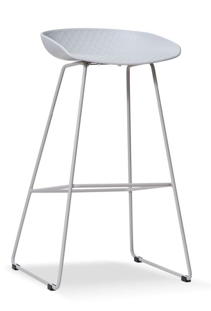 Alpha Contract Bar Stool Grey