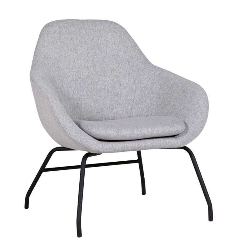 Amelia Feature Chair Grey