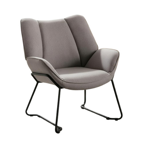 Amelia Feature Chair Grey