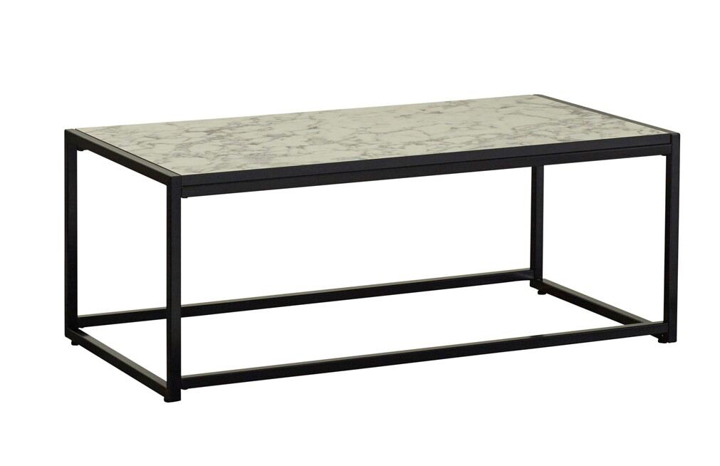 Detroit Coffee Table White Marble