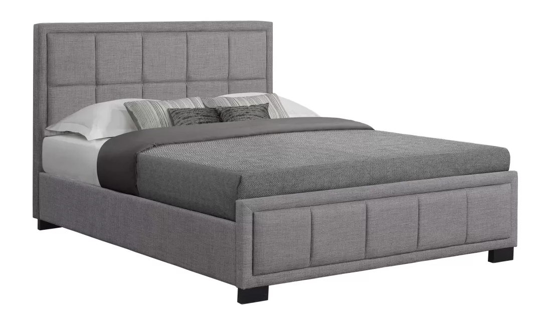 Hannah Double Bed Frame Grey