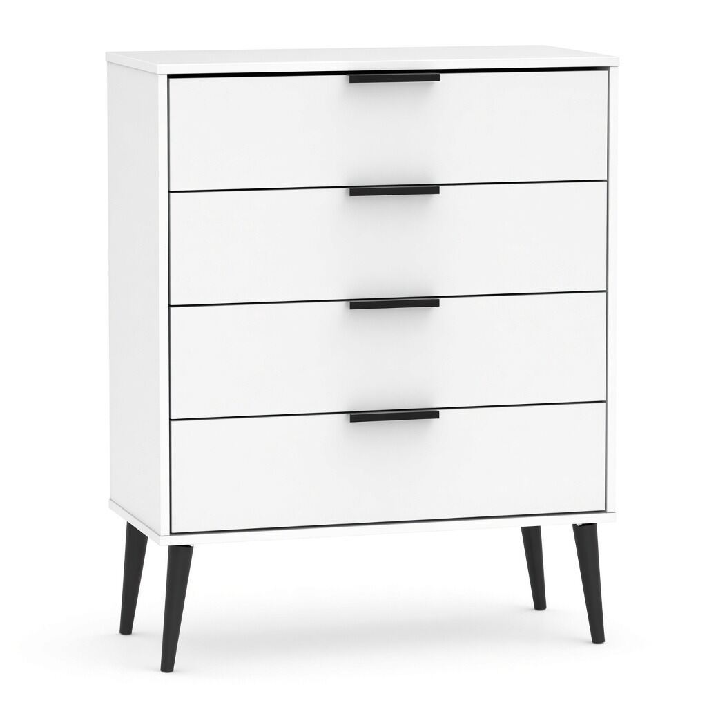 Harbin Contract 4 Drawer Chest White