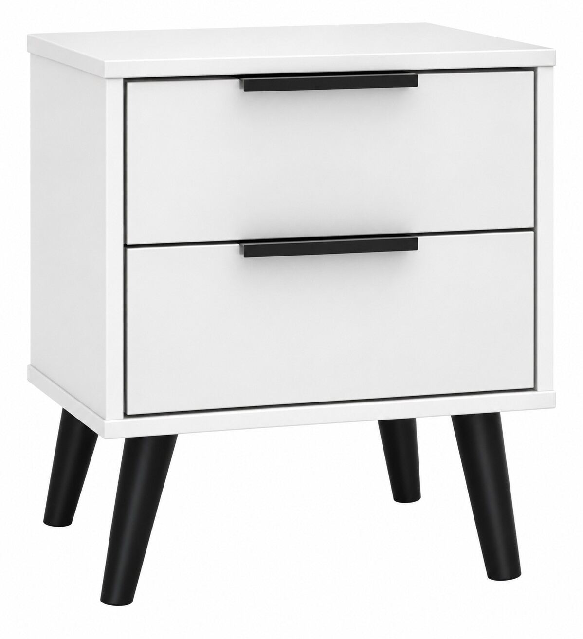 Harbin Contract 2 Drawer Bedside White