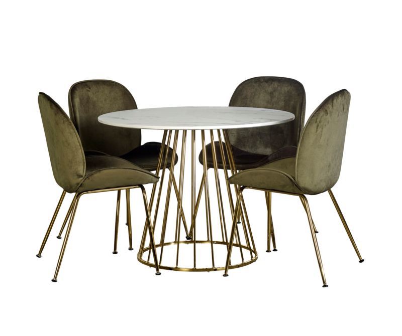 Liverpool 4 Seat Dining Set