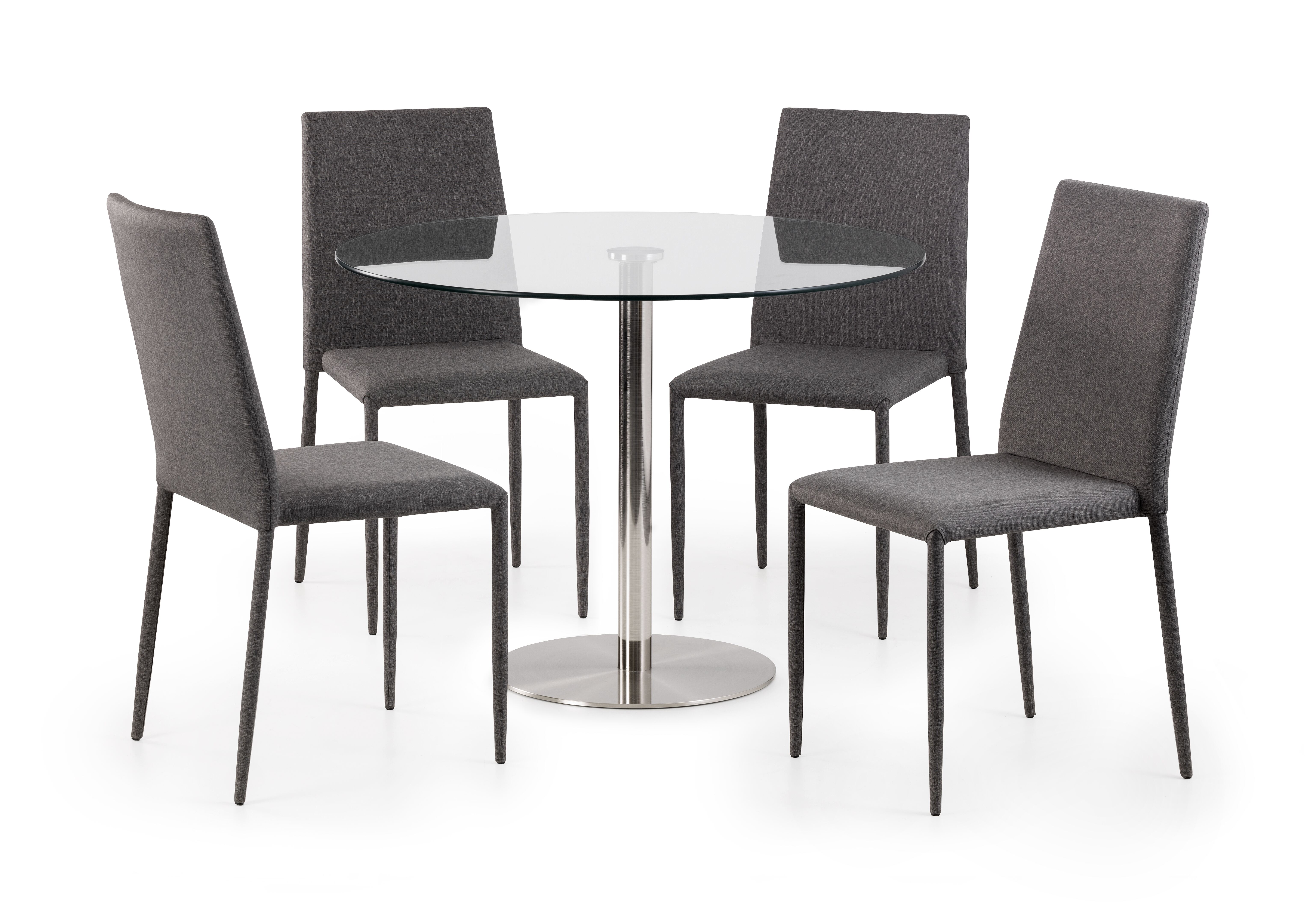 Milan 4 Seat Dining Set