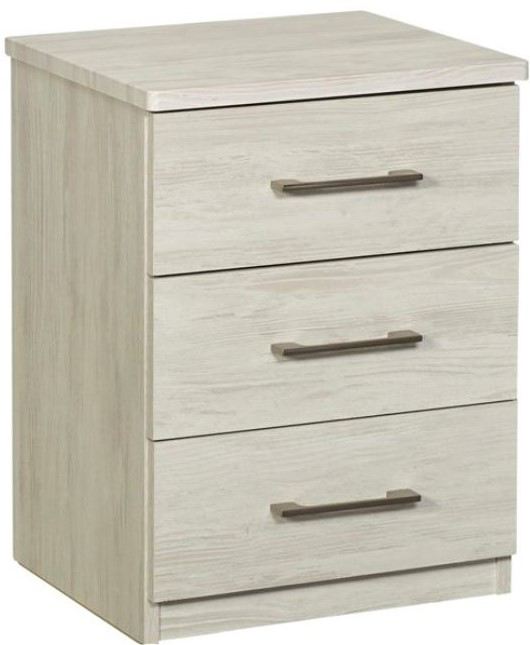 Sterling 3 Drawer Bedside Light Artwood