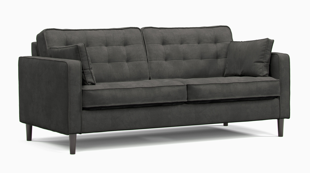 Tokyo 3 Seat CRIB 5 Sofa Graphite